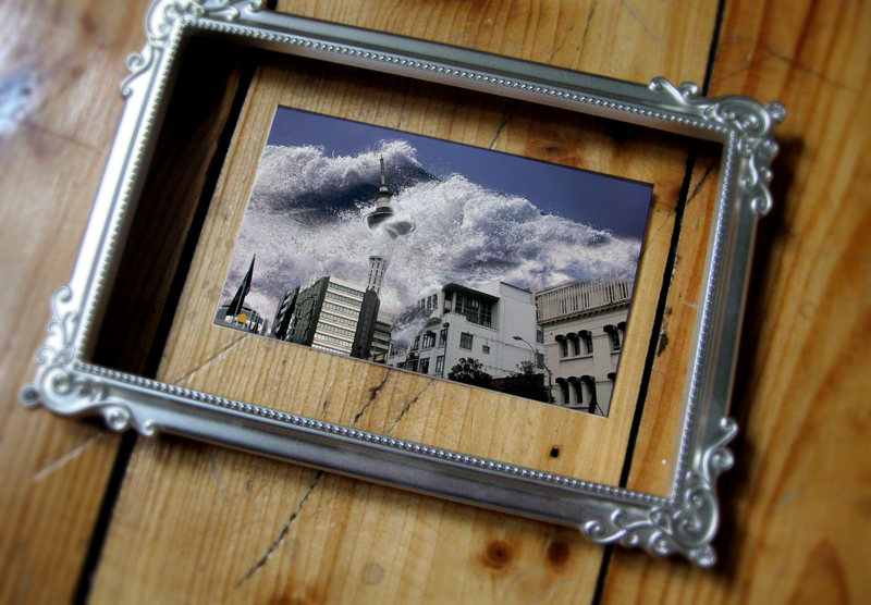 Photomanipulation: Auckland Tsunami