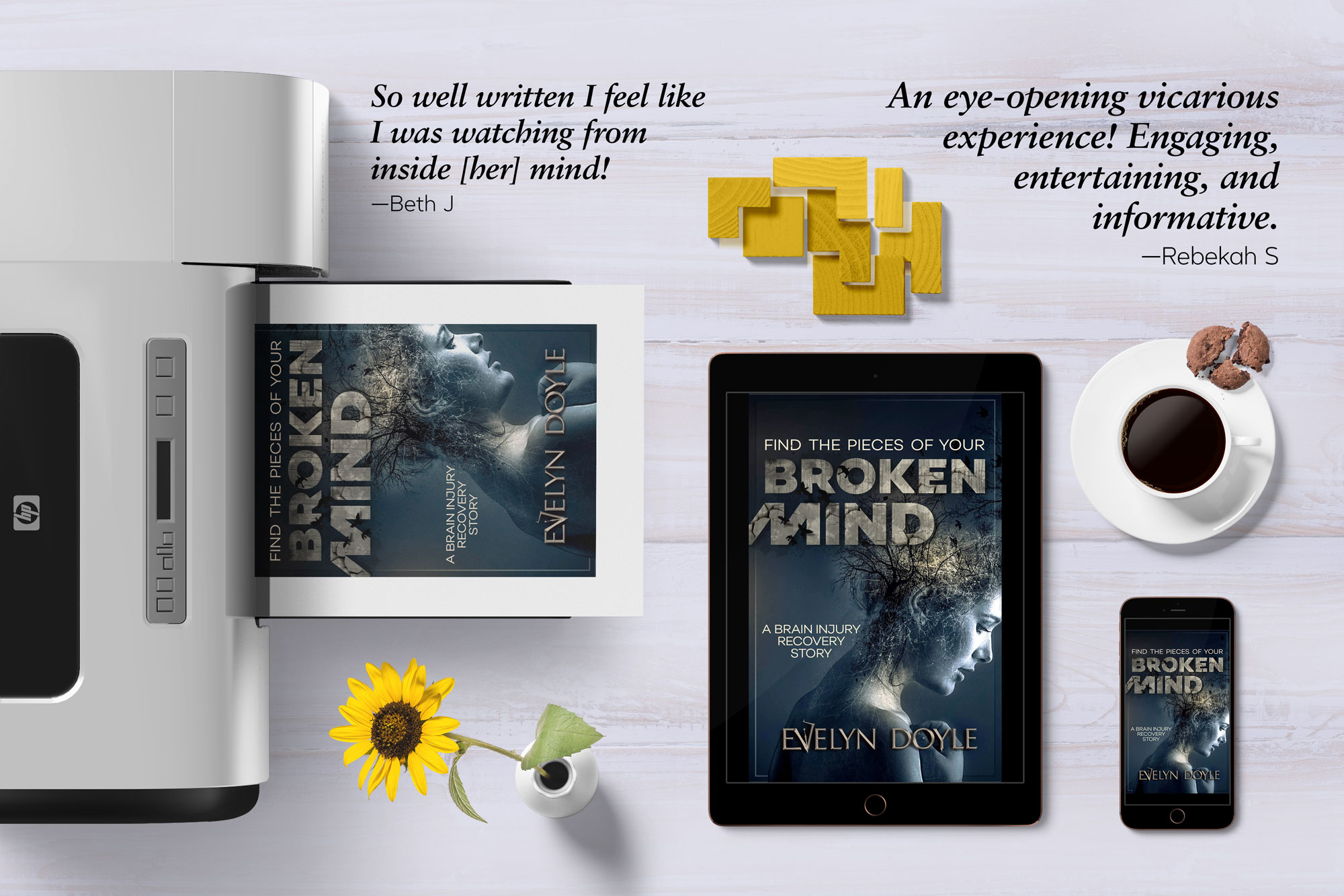 eBook: Broken Mind promo scene